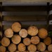 Forest Compact Pent Log Store